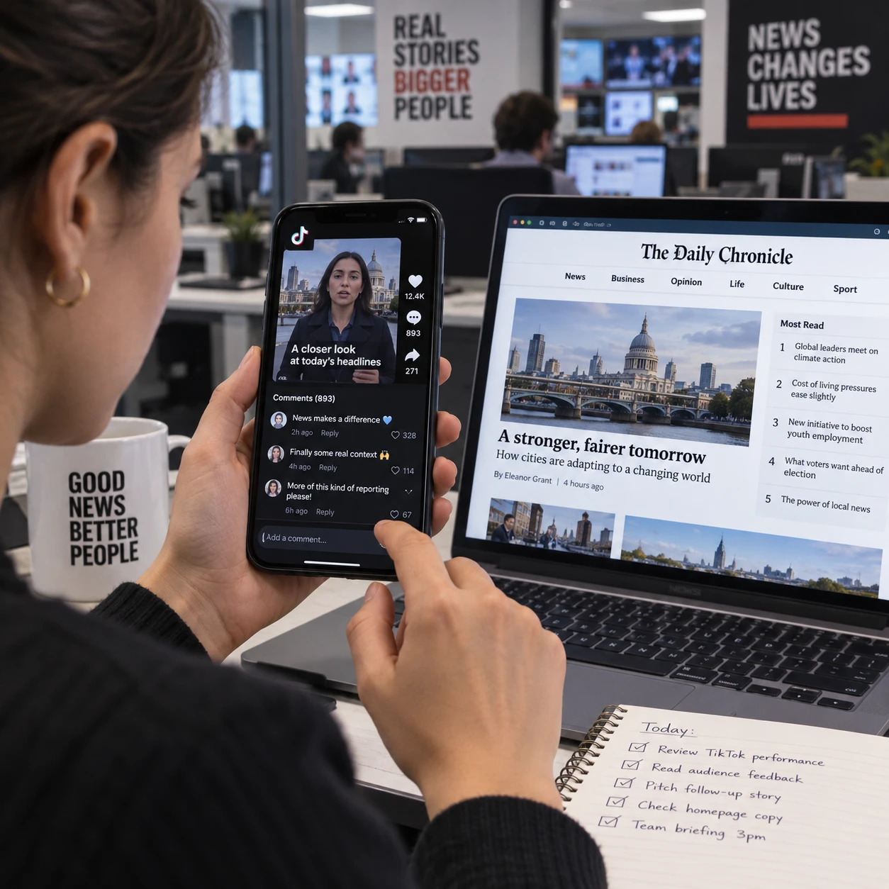 TikTok as a Primary News Source: What Media Companies Need to Know